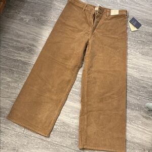 Universal Thread Tan Corduroy High-Rise Pants
